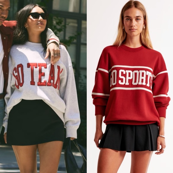 Abercrombie & Fitch Tops - Abercrombie & Fitch vintage Sunday crew Sweatshirt bundle